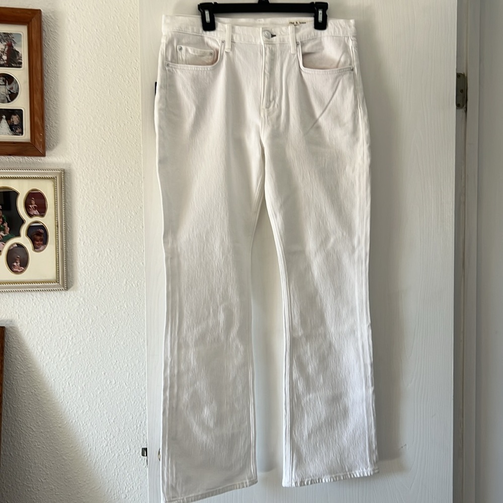Brand new Rag and Bone white jeans
